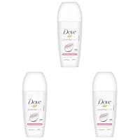 Dove Powder Soft 48h Deodorant Roll On 50 ml (Pack of 3)
