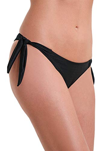 Calcinha Biquíni Avulso Laço Marrakesh - Preto - GG