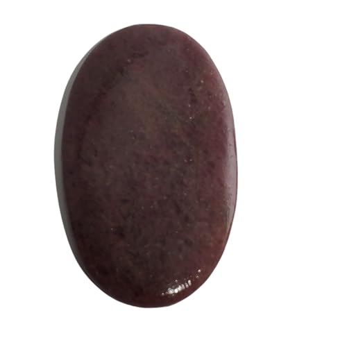 Rubis naturel 89 carats cabochon en pierre véritable à monter en pendentif ou amulette unique