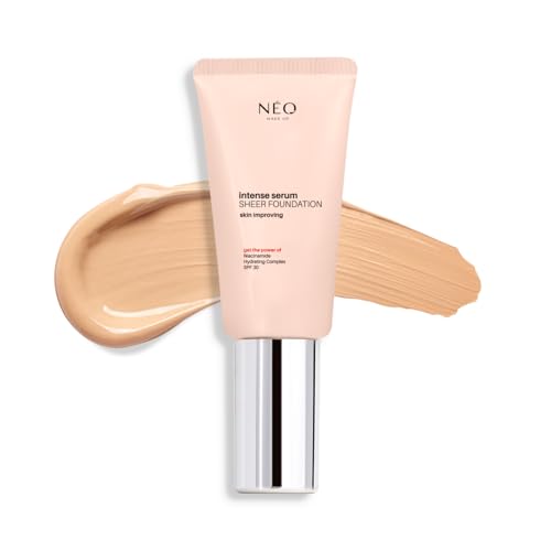 NEO MAKE UP Intense Serum Sheer Foundation - Gesichts-make-up - Grundierung - Skin Care - Beauty - Gesichtspflege - SPF 30-01 Porcelain - 30 ml