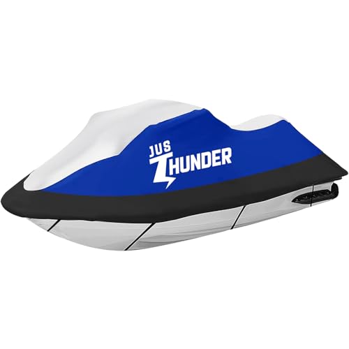Justhunder Funda Para Moto Acuática, Resistente Al Agua, 210d, Tela Oxford De Grado Marino, Protección Uv, Cubierta Pwc Compatible Con Yamaha Waverunner Seadoo Spark Kawasaki, Se Adapta A Longitudes Justhunder Funda Para Moto Acuática, Resistente Al Agua, 210d, Tela Oxford De Grado Marino, Protección Uv, Cubierta Pwc Compatible Con Yamaha Waverunner Seadoo Spark Kawasaki, Se Adapta A Longitudes