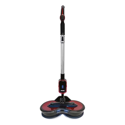 Ewbank FP90 Cordless Rechargeable Floor Polisher & Spin Mop Hard Floor Cleaner, Buffer and Scrubber Machine, Ideal for Hard Floors, Laminate, Wood, Vinyl, Marble and Granite