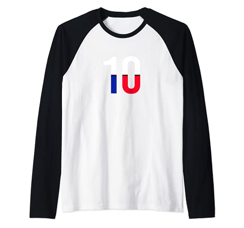 Flag India Raglan Baseball Tee, Black