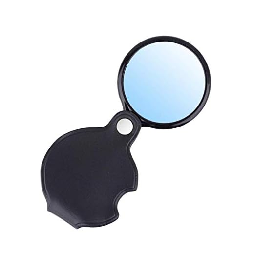 Synhjälpmedel 10 x bärbar handluva, 10 x HD-förstoringsglas 50 mm stort glas för äldre, elever läser små tryck kort inspektion smycke lupp svart kontorsmaterial