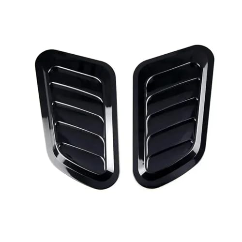 Cubierta de ventilación de capó universal de coche con acabado de fibra de carbono premium