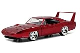 Jada Toys Fast & Furious Dom's Dodge Charger Daytona DIE-CAST Car, 1: 24 Scale Red (97060)