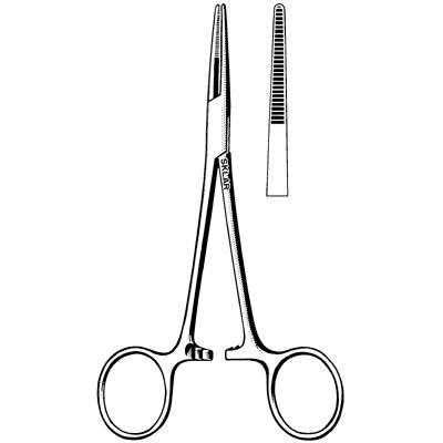 Sklar 17-2055 Reuseable Surgical Kelly Straight Forcep, 5.5"