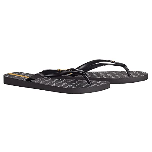 Chinelo Feminino Grendene Ipanema Friends Preto/Amarelo - 33