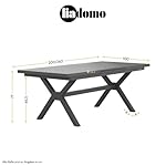 Patioco Ausziehtisch Benevento Keramik