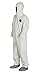DuPont - TY122SWHXL0025VP Individually Packed Disposable Protective Coverall with Elastic Cuffs, Attached Hood and Boots for PPE Vending Machines, White, X-Large