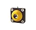 System Plast UCFQ206-30M-OEC 4-Bolt Flange Bearing, Black Polyamide Housing with 30" Bore Diameter