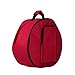IUPPA Compact Snare Drum Bag Backpack Case with Shoulder Strap Outside Pockets Musical Instrument Accessory Red