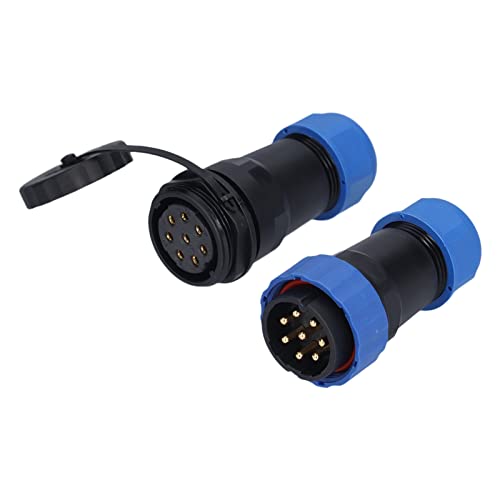 Conector avionico macho y hembra 8 pines antioxidante miniatura 6