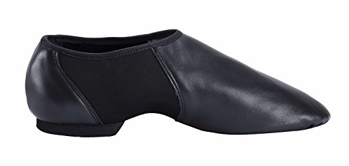 Arcliber Modern Leather Slip On Jazz Shoe Black-8M #TOP3
