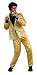 Elvis Deluxe Gold Costume, Gold, Large