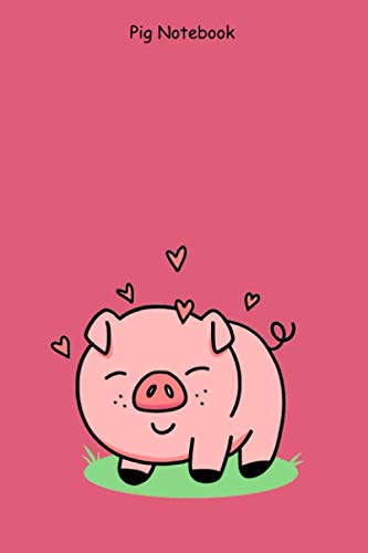 Pig Notebook: Pig notebook blank pages - Journal to write in - 120 pages - 6"x9"