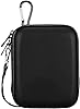 Lacdo Hard Drive Carrying Case for Western Digital WD Elements/WD My Passport/WD My Passport Ultra Portable External Hard Drive HDD 1TB 2TB 4TB 5TB USB 3.0 Protective Storage Travel Bag, Black #1