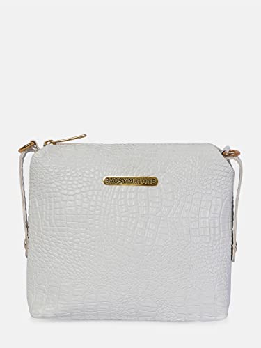 Bagsy Malone Women's Western (Croco White) 2 31PtGG2tp5L. SL500