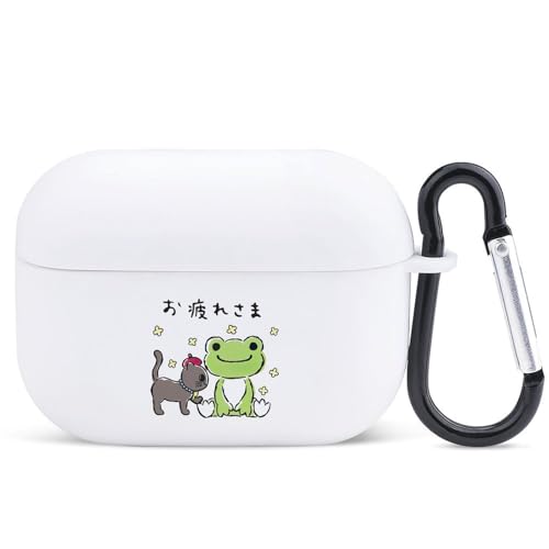 �J�G���̃s�N���X AirPods Pro �P�[�X (2023/2022/2019)�p AirPods Pro ��2����/�P�[�X AirPods Pro2 �L�[�`�F�[���t�� TPU�J�o�[ [�h�o&�ϏՌ���] �����[�d�\