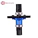 Mesimsple Enhanced Version 50t Center Differential Diff Locker Spool & 17T Pinion Gear Arrma 1/7 Felony Infraction Limitless Mojave 6S Diff Locker 1/8 Kraton Outcast Notorious Talion 6s Series Blue
