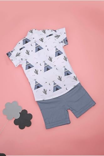 Image of dimension Unisex Child Shirt and Short Set