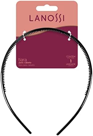 Lanossi - Tiara para Cabelo Black