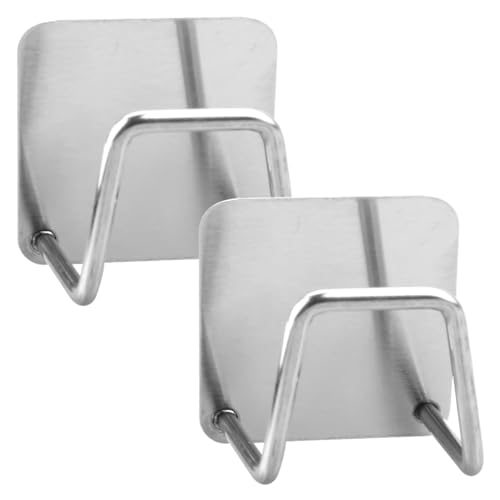 GLADFRESIT Sponge Holders 2PCS Stainless Steel Sponge Drain Rack Strong Bearing Capacity of The Drain Holder Easy to Install for Kitchen Sink Bathroom