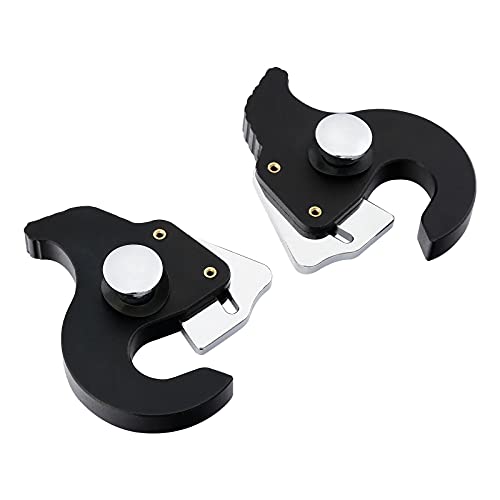 TCMT Detachable Sissy Bar Backrest Luggage Rack Docking Latch Clip Kit Fit For Harley Electra Road Street Glide Road King Softail Night Train Fat Boy 883 1200