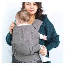 NEKO Toddler - Marsupio Portabebè Ergonomico In Tessuto Di Fascia, Pannello Fisso Portabimbo Facile da Indossare, Zaino Fascia Porta Neonato 100% Cotone Traspirante,Marsupio Bebè 80 cm -36 mesi