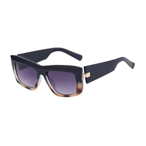 Lunettes de soleil léopard rétro idéales pour la terrasse et les écrans