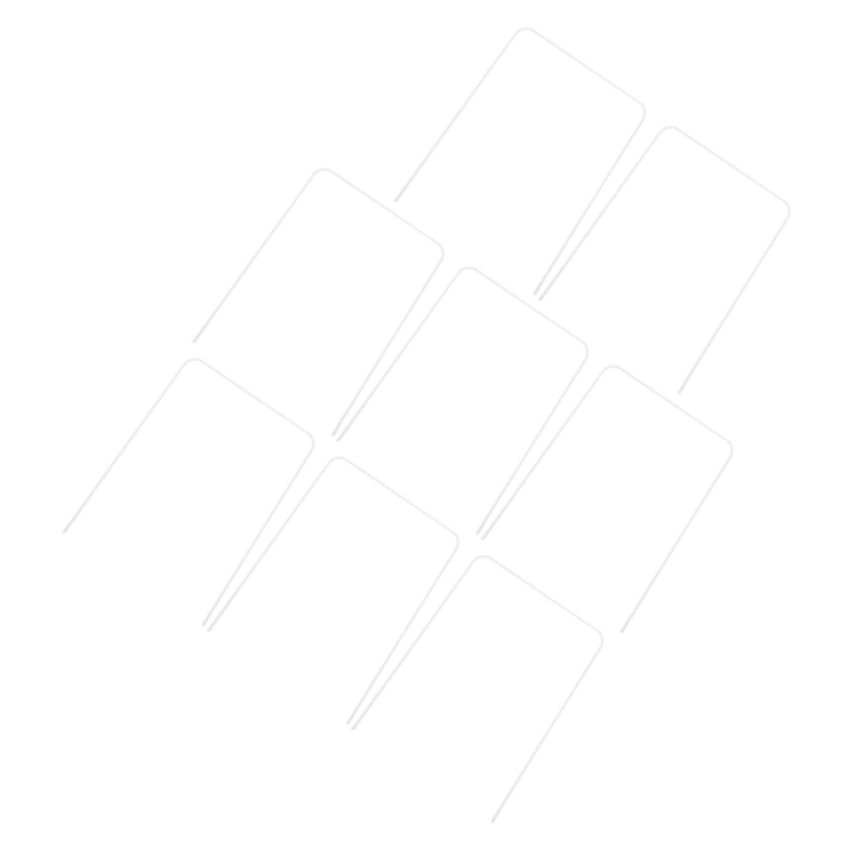 HOLIDYOYO 8Pcs Croquet Wickets Durable Wire Accessories for Outdoor Lawn Games Lightweight Portable Croquet Replacement Parts for Family Fun and Group Activities