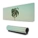 Podkładka Pod Mysz do Gier 900x400mm,Rozszerzona Podkładka Pod Mysz XXL,Palma Mięta Zielona,Wodoodporna Podkładki Pod Klawiatura Mysz z Antypoślizgową Podstawą