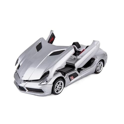 Modèle de collection Benz SLR Roadster en métal argenté, l'excellence du moulage sous pression