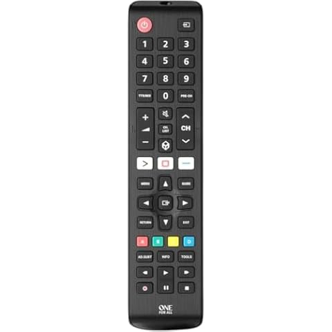One for All Samsung TV Replacement Remote Control (URC4810) The Perfect Replacement for Your Samsung TV Remote. Cover