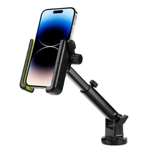 Hikeen Kayak Phone Holder, 360°Adjustable Phone Holder with Long Arm,...