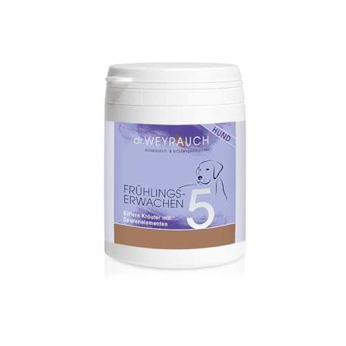 Dr. Weyrauch Nr. 5 Frühlingserwachen | 180 Kapseln | Ergänzungsfuttermittel für Hunde | Mit Vitamin E