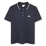 BOSS Boys Short Sleeve Polo, Navy, 14 Years