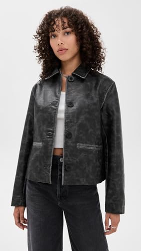 Free People Women's Hera Vegan Leather Jacket2
