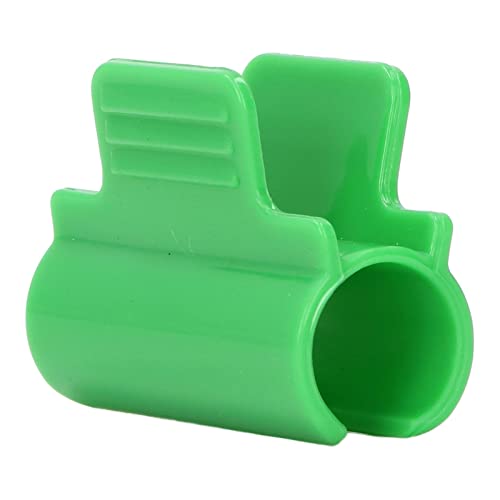 HERCHR 24 Pcs Serre Pinces, Film Row Couverture Filet Tunnel Cerceau Clip Cadre Ombrage Net Tige Clip Serre Clips pour Cadre Ombrage Filet Accessoires De Serre(19mm)