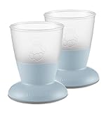BABYBJÖRN Baby Cup2 Peice Pack, Powder Blue