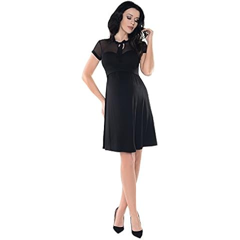 Purpless Maternity Keyhole Bow Tie Pregnancy Dress SFD016 Cover