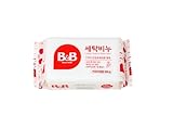 B&B) Premium Laundry Soap for Baby Clothes - Korea's #1 Baby Detergent Bar, Hand Wash Safe Baby Fabric Stain Remover, 98% Pure Soap, 7 Oz (200g) X 5 Bars, Chamomile Scent