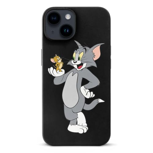 iPhone13Mini用ケース トムとジェリー いPhone13Mini用ケース アイフォン13Miniカバー TPU スマホケース 軽量 薄型 おしゃれ 全機種対応 ワイヤレス充電対応