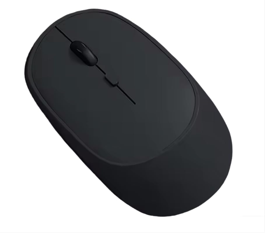 Ziyan Ratón inalámbrico Bluetooth para MacBook Pro/Air/Mac/iPad/ordenador portátil/ordenador portátil/Mac/PC/ordenador/teléfono – Portátil delgado, 3 DPI ajustable Bluetooth 5.0 (negro)