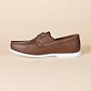 Amazon Essentials Men's Slip-On Boat Shoe with Ventilation, Brown, 8.5 UK #2