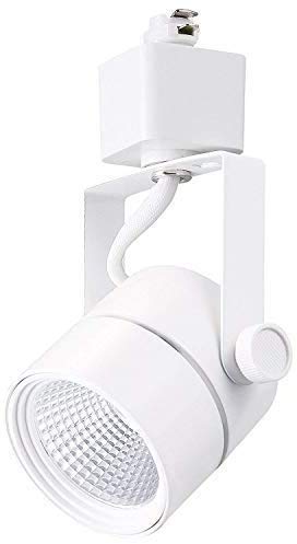 Cloudy Bay 8W 3000K Warm White Dimmable Led Track Light Head,Cri90+ True Color Rendering Adjustable Tilt Angle Track Lighting Fixture,40° Angle For Accent Retail,White Finish,Halo Type- Pack Of 6 thumb #2