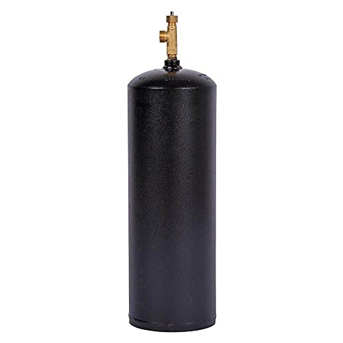 Acetylene Welding Cylinder 40 cuft Steel Acetylene B Large Grey ACET-B-40