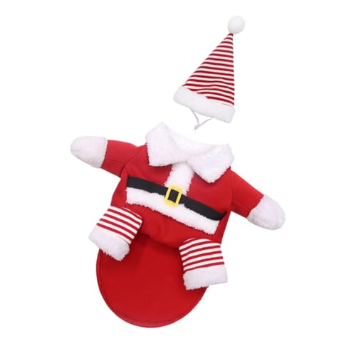 Disfraz Navidad para perro talla XL rojo Toddmomy
