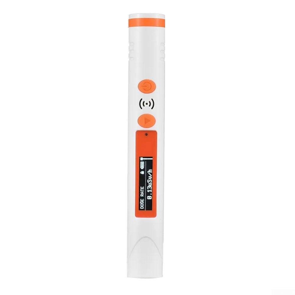 Détecteur de rayonnement nucléaire de poche pour compteur Geiger 48 mm Capteur | ABS, alarme de dose, kit d'inspection intérieur et extérieur