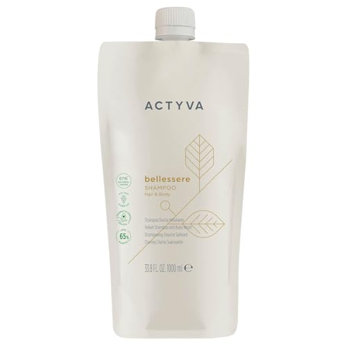 Shampooing Actyva Bellessere 1000 ml pour Douche Effet Velours